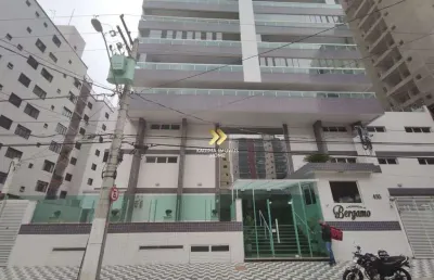 Apartamento com 3 dormitórios, 2 suítes, sacada gourmet na ocian em praia grande