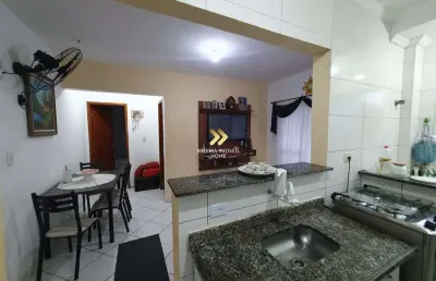 Apartamento 1 dormitório com garagem próximo ao mar - vila mirim