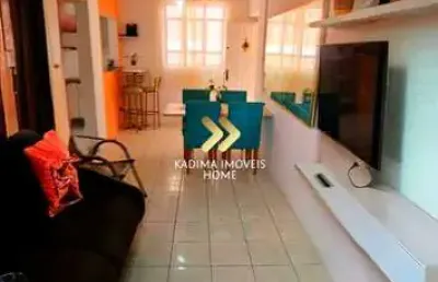 Apartamento com 1 quarto à venda na rua caiapós, 520, tupi, praia grande, 60 m2 por r$ 265.000