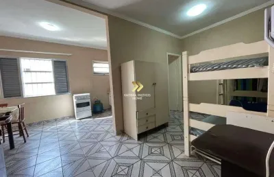 Kitnet / stúdio à venda na avenida joão andré quintale, 90, nova mirim, praia grande, 31 m2 por r$ 160.000