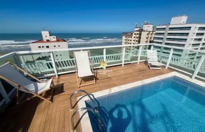 Apartamento com 1 quarto à venda na rua balneário camboriú, 100, aviação, praia grande, 54 m2 por r$ 299.000