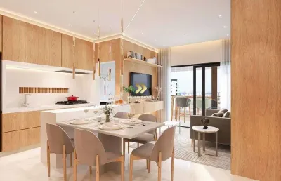 Apartamento 2 dormitórios com suíte – alto padrão canto forte na praia grande