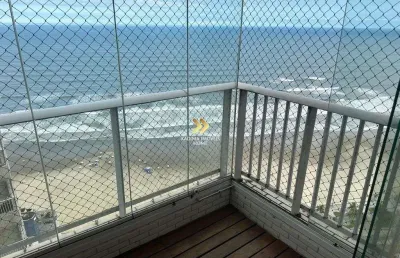 Apartamento estilo resort com vista para o mar 2 dorms vila mirim  praia grande