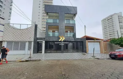 Sobrado em condomínio 02 dormitórios - bairro aviação - praia grande