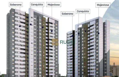 Apartamento com 3 dormitórios à venda, 76 m² por r$ 660.529,90 - vila industrial - são josé dos campos/sp