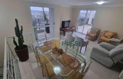Cobertura com 4 dormitórios à venda, 243 m² por r$ 2.023.000,00 - jardim aquarius - são josé dos campos/sp