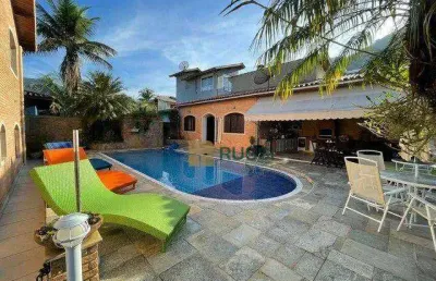 Sobrado com 7 dormitórios à venda, 375 m² por r$ 2.770.000,00 - lagoinha - ubatuba/sp