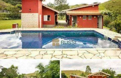 Chácara com 3 dormitórios à venda, 2000 m² por r$ 851.000,00 - jardim uirá - são josé dos campos/sp