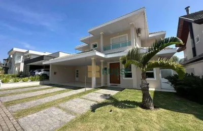 Sobrado com 4 dormitórios à venda, 337 m² por r$ 2.980.000,00 - condomínio residencial jaguary - são josé dos campos/sp