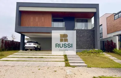 Sobrado com 5 dormitórios à venda, 397 m² por r$ 3.800.000,00 - condomínio residencial alphaville ii - são josé dos campos/sp