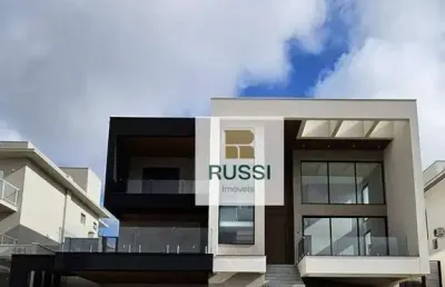 Casa com 4 dormitórios à venda, 440 m² por r$ 5.000.000,00 - condomínio reserva do paratehy - são josé dos campos/sp