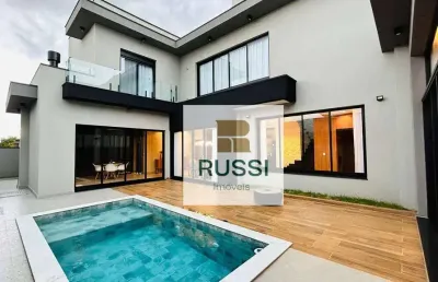 Sobrado com 4 dormitórios à venda, 332 m² por r$ 3.690.000,00 - condomínio residencial colinas do paratehy - são josé dos campos/sp