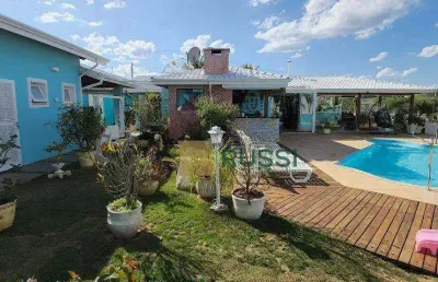 Casa com 4 dormitórios à venda, 320 m² por r$ 2.100.000,00 - centro - igaratá/sp