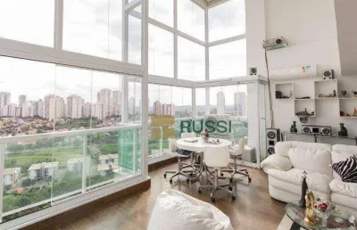 Apartamento com 2 dormitórios à venda, 133 m² por r$ 1.800.000,00 - vila ema - são josé dos campos/sp