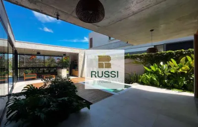 Sobrado com 3 dormitórios à venda, 470 m² por r$ 4.400.000,00 - condomínio residencial alphaville i - são josé dos campos/sp