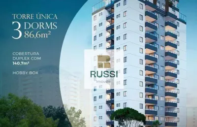 Apartamento com 3 dormitórios à venda, 86 m² por r$ 1.018.868,26 - parque residencial aquarius - são josé dos campos/sp