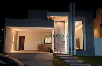 Casa com 3 dormitórios, 183 m² - venda por r$ 1.350.000,00 ou aluguel por r$ 9.250,00/mês - condomínio residencial santa mônica - caçapava/sp