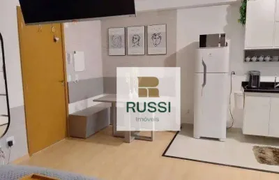 Apartamento com 1 dormitório, 40 m² - venda por r$ 860.000,00 ou aluguel por r$ 5.005,00/mês - altos do esplanada - são josé dos campos/sp