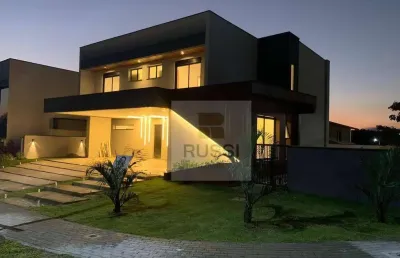 Casa com 5 dormitórios à venda, 400 m² por r$ 3.500.000,00 - condomínio residencial colinas do paratehy - são josé dos campos/sp