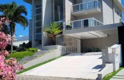 Sobrado com 4 dormitórios, 347 m² - venda por r$ 5.300.000 ou aluguel por r$ 31.100/mês - condomínio reserva do paratehy - são josé dos campos/sp