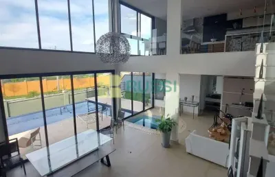 Casa com 5 dormitórios para alugar, 430 m² por r$ 27.135,21/mês - condomínio residencial alphaville