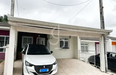 Casa para venda em araucária, capela velha, 2 dormitórios, 1 banheiro, 2 vagas