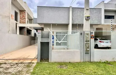 Casa para venda em araucária, iguaçu, 3 dormitórios, 1 suíte, 2 banheiros, 1 vaga