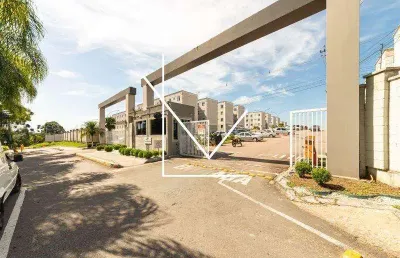Apartamento para venda em araucária, cachoeira, 2 dormitórios, 1 banheiro, 1 vaga