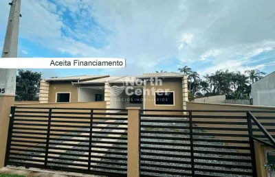 Casa geminada 250 metros da lagoa à venda n° 1, bairro pinheiros, balneário barra do sul, sc
