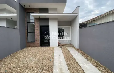 Casa geminado n°3 à venda, bairro costeira, balneário barra do sul, sc