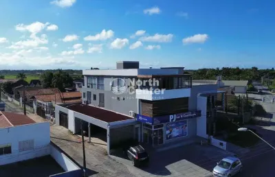 Apartamento padrão vista mar, para locação, barra do itapocu, araquari, sc