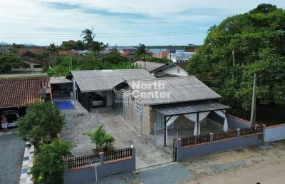 Duas casa à venda, apenas 200m da lagoa , costeira, balneário barra do sul, sc