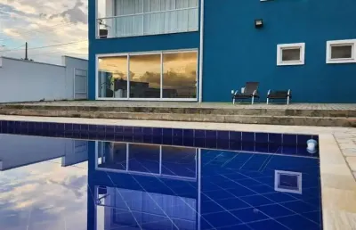 Casa em condomínio fechado com 5 quartos para alugar na jacaranda, 67, loteamento residencial parque lago dourado, jacareí por r$ 16.000
