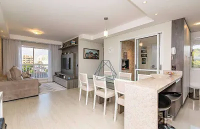 Apartamento com 3 dormitórios à venda, 75 m² por r$ 745.000,00 - portão - curitiba/pr