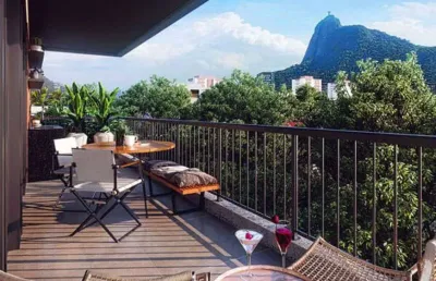 Apartamento de 3 quartos e 1 vaga com direito de laje em botafogo