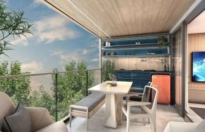 Apartamento de 3 quartos e 1 vaga em construção próximo ao rio sul  em botafogo