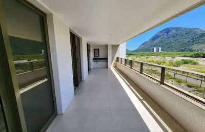 Apartamento de 3 quartos, dependências e 2 vagas pronto na barra