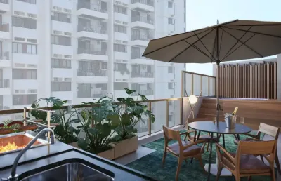 Apartamento garden com 2 suítes e 2 vagas em copacabana