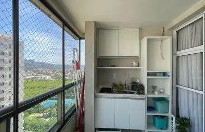 Excelente apartamento de 3 quartos e 1 vaga pronto na cidade jardim