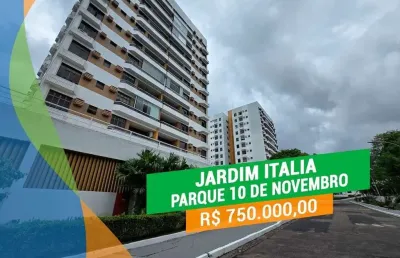 Apartamento com 3 quartos à venda na rua doutor mendonça, 20, parque 10 de novembro, manaus, 154 m2 por r$ 750.000