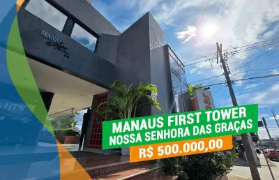 Sala comercial de 58m² no manaus first tower - vieiralves