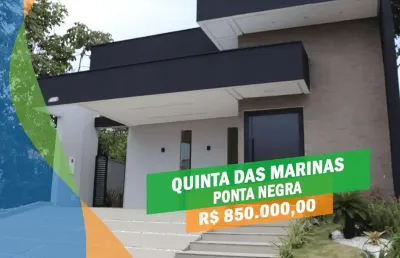 Casa em condomínio fechado com 4 quartos à venda na Avenida Frederico Baird, 964, Ponta Negra, Manaus