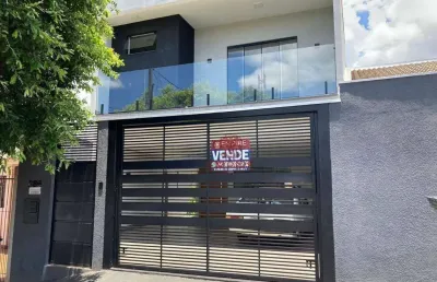 Sobrado com 3 dormitórios à venda no jardim colina verde em maringá, 179 m².