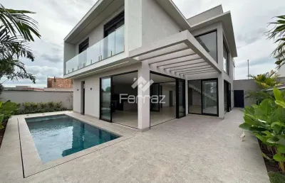 Casa em condomínio fechado à venda, 4 suítes, 4 vagas, alphaville 1 - uberlândia/mg
