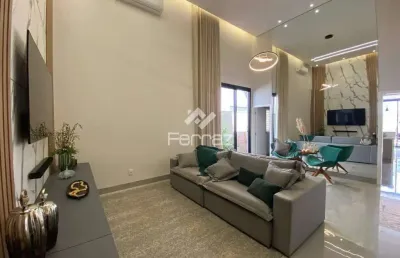 Casa em condomínio fechado à venda, 3 suítes, 4 vagas, condomínio splendido - uberlândia/mg