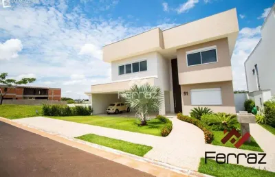 Casa em condomínio fechado à venda, 4 quartos sendo 4 suítes, jardins gênova - uberlândia/mg