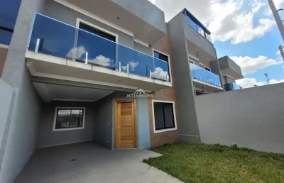 Sobrado para venda em curitiba, uberaba, 3 dormitórios, 1 suíte, 4 banheiros, 2 vagas