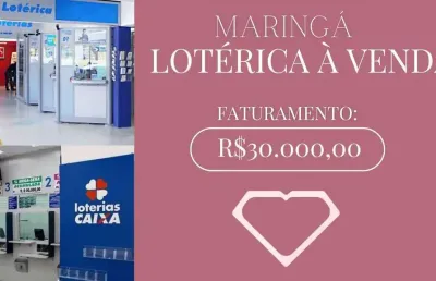 Venda - lotérica em pleno funcionamento na região sul