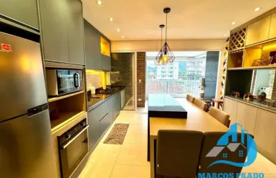 Lindo apartamento com 3 dormitórios todos com ar condicionado mobiliado e decorado no bairro itaguá ubatuba sp