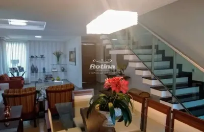 Casa condomínio fechado para alugar, 3 quartos, aclimação - uberlândia/mg - rotina imobiliária